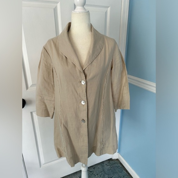 Saint Tropez west woman size medium blazer jacket - Picture 1 of 4